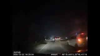 Evening Drive on NH12,  Following The Convoy Part-5 - Dash Cam