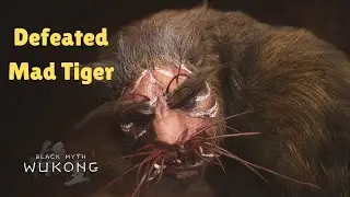 Defeated Mad Tiger | #wukong #gaming #blackmyth #madtiger #eldenring #blackmythwukonggameplay #game