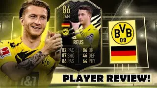 WORTH IT?! 🤔 86 INFORM (IF) REUS PLAYER REVIEW! (TOTW REUS) - FIFA 21