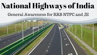 General awareness for RRB JE, NTPC, level 01 || National Highway of India || NEO G.K Hub