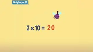 Savoir multiplier un nombre par 10 - CE1
