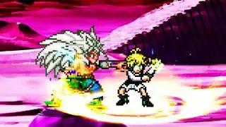 Meliodas VS Goku SSJ5