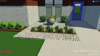 Boxdell Mid Century modern landscape