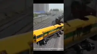 train simulator the head on collision 💥  a train disaster.