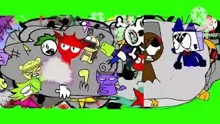 You touch the my child (free to use) fight cloud green screen