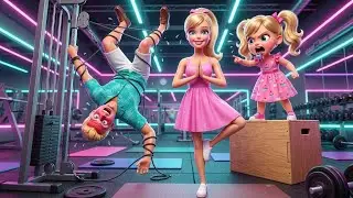 Chelsea Pushes Barbie Too Far! 🏋🏻&zwj;♀️💪🏻 Ken&rsquo;s Workout Disaster | Barbie Animation