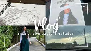 Semana de divulgação, ensaio e estudos para o Enem 📚🎤👀| Vlog