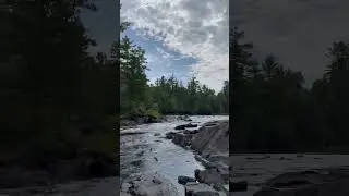 Crown Land Camping along the Madawaska River #camper #overland #overlander #crownlandcamping