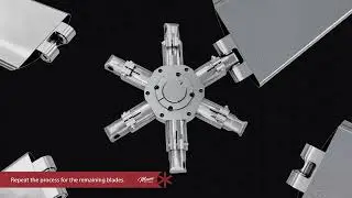 Class 10000 HD SC High Speed Fan Blade Installation