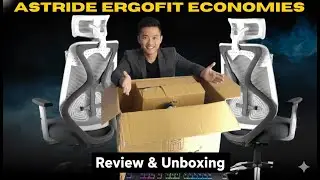 ASTRIDE Ergofit Ergonomics Office Chair Unboxing & Review// Amazon Offer Price ?