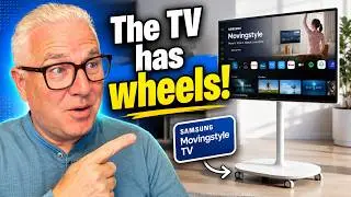 This TV Has Wheels?! Samsung Moving Style TV Review