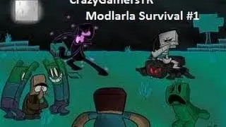 Minecraft Modlarla Survival B&ouml;l&uuml;m_1 Yeni seri