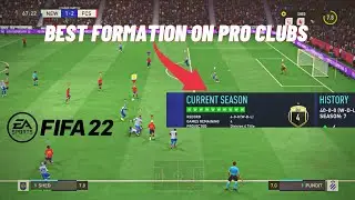 FIFA 22 Pro Clubs Best Custom Tactics (Undefeated 40-0)