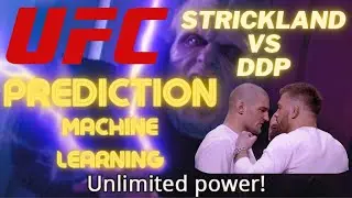 Using AI to predict winner of Strickland vs Du Plessis | UFC 297 | Data Science