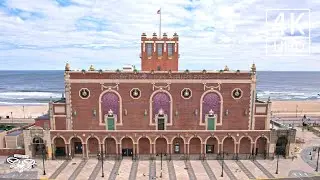 Convention Hall Part 1 | Asbury Park, NJ | 4K Aerial Cinematic Drone Footage (DJI Mavic Air 2s)