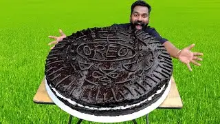 Oreo Chocolate Cake | Giant Oreo Cake Recipe | ഒറിയോ ബിസ്&zwnj;ക്കറ് കൊണ്ട് കേക്ക് | M4 Tech |