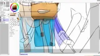 Minecraft speed art - Kenny