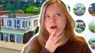 Постройте ресторан в КАЖДОМ мире Sims 4!