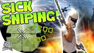 SICK SNIPING! E-MAILING EA? (Star Wars Battlefront)