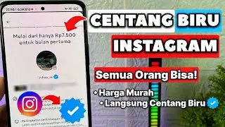 Cara Centang Biru di Instagram