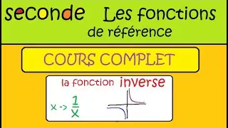 seconde fonctions de référence COURS COMPLET sur la fonction inverse