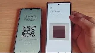 Google Pixel 7a Qr Code Scan, How to share Wi-Fi Internet mobile to mobile with QR code,