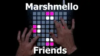 Marshmello - Friends | Launchpad Pro Cover