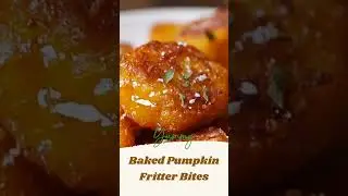 Baked Pumpkin Fritter Bites