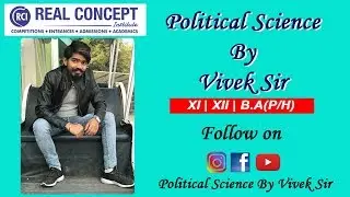 Political Science By Vivek Sir ❤️