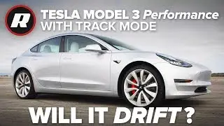 Testing the Tesla Model 3's new Track Mode: Will it drift?