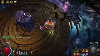 Path of Exile | Crucible SC 3.21 | Saboteur Explode Cold Totems | Uber Maven | 85iLvL