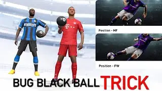 BLACK BALL TRICK REGULAR AGENT IN FW & MF | PES 2020 Mobile