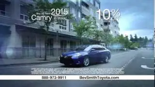 2015 Toyota Camry 10% Off at Bev Smith Toyota in Ft. Pierce, FL