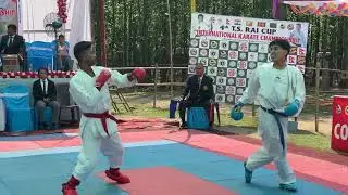Himal Basnet, Semi-Final game in 4th International TS Rai Cup 2025. At Ra.Sa. Taal, Sunsari
