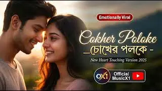 Cokher Poloke (চোখের পলকে) | New Heart Touching Song 2025 | Official MusicX1 