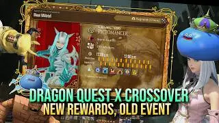 FFXIV: New Dragon Quest Crossover Rewards - In Game Showcase
