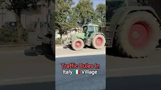 Traffic Rules In Italy 🇮🇹 Village | Aswin Traveller