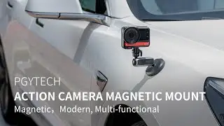 PGYTECH Action Camera Magnetic Mount! Learn more here! - https://bit.ly/3doHJf1
