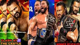 Roman Reigns vs Drew McIntyre Clash at the castle। Wwe Roman vs Drew Match Dicussion In Hindi