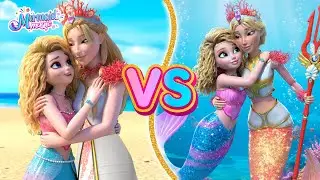 Deep Sea VS. Land Families 🧜&zwj;♀️ How do Mermaids live? | Mermaid Magic