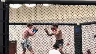 Local amateur mma fight 10 round 1 pro fights boring 🥱 
