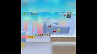 The Raid of the Piranha Plants by Craftoe #shorts 🍄Super Mario Maker 2 Switch 2 No Commentary #dta