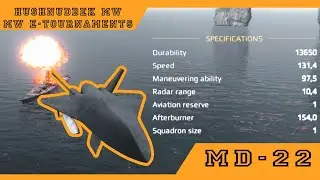 MD-22 VIP Battle Pass drone | Damage test | Modern Warships