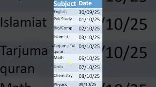 Punjab Board 10th Class Supply Exam Dates 2025 Revealed | 10th Class datesheet | Matric Supply Exam