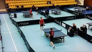 Esl&ouml;v International semifinal Marcus Johansson (Sweden) VS Nishi Yasuhiro (Japan) HIGHLIGHTS