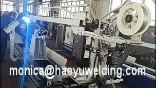 Haoyu customzied stainless steel overlay surfacing automatic welding machine