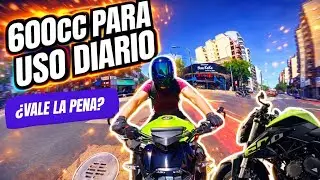 VALE LA PENA UN 600 PARA USO DIARIO 🤔?? BENELLI TNT 600i