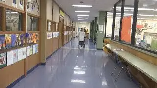 Local principal makes her desk portable