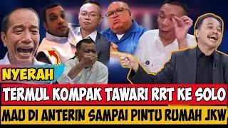 SEREMPAK,.! TERMUL TAWARI RRT DATENG KESOLO,.! MAU DI ANTERIN SAMPAI PINTU RUMAH JKW,.!