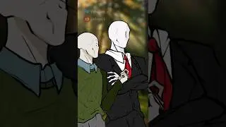 good idea?! feat. @ЭшлиКриппи #oc #trenderman #slenderman #animation #gacha #gachameme